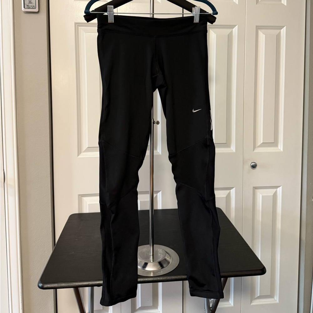 Nike Like New  Never Worn Black Running Tights Performance Leggings Small